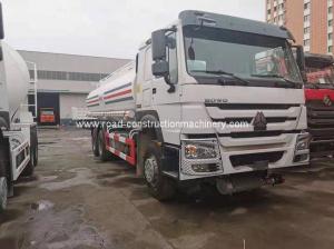 China Steel Q235 20m3 Fuel Tanker Truck Sinotruk Howo 6x4 371hp For Oil wholesale