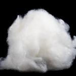 15D 100% PET Materials White Polyester Fiber Staple
