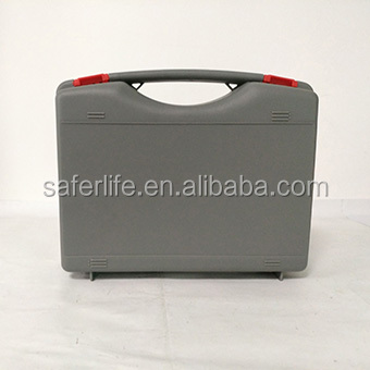 China manufacturer Wholesale Professional Box PP plastic equipment storage case with handle 280x230x80mm GD03