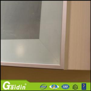 China anodized glass insert Foshan electrophoresis kitchen cabinet aluminum door frame wholesale