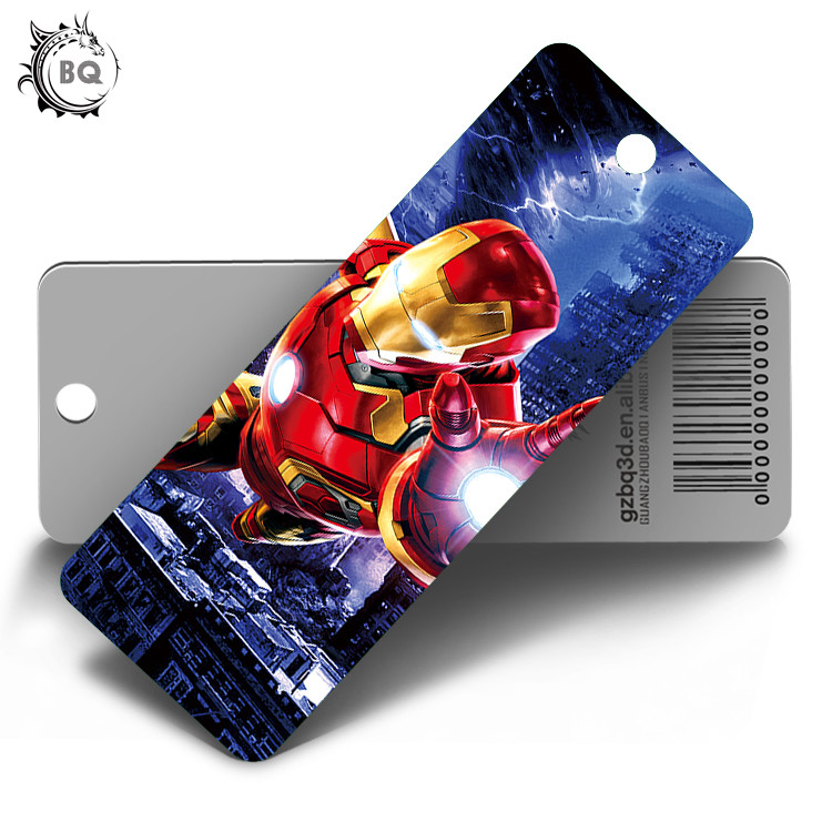 Cartoon Plastic 3D Lenticular Bookmark With Tassel For Children Gift