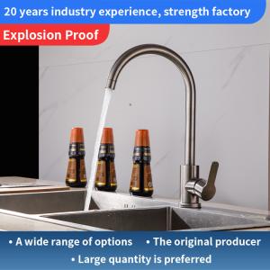 China Contemporary Polishing Stainless Steel Sink Tap Wire Drawing Stainless Kitchen Faucet wholesale
