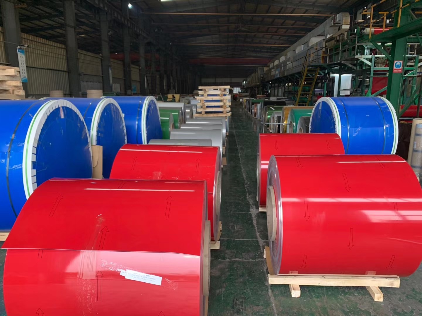 Pe Pvdf Aluminium Colour Coated Sheet For Making Roofing