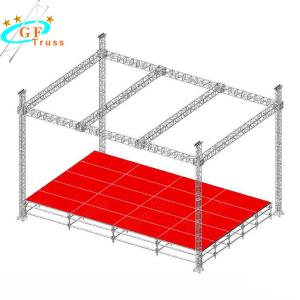 China Lightweight Outdoor Square Aluminum Stage Truss wholesale