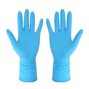China Medical Protective Disposable Powder Free Nitrile Gloves Large wholesale