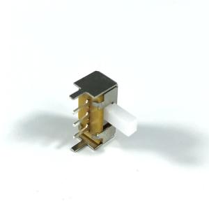 DC12V 50mA 1P2T 2 Position 3 Pin Horizontal Push Button Tact Switch