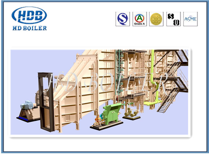 Industrial & Power Plant Use HRSG Heat Recovery Steam Generator With High Efficiency
