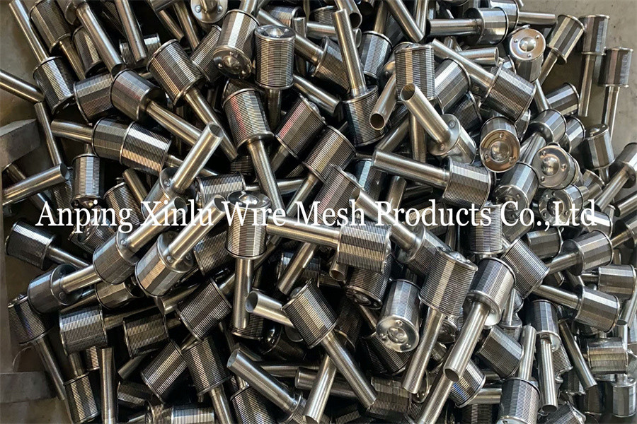 Standard Long Neck Stainless steel Wedge Wire Johnson Screen Nozzle for water ion exchange system