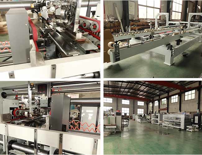 Large Size Corrugated Box Stitching Machine Double Pieces 600 Nail/Min