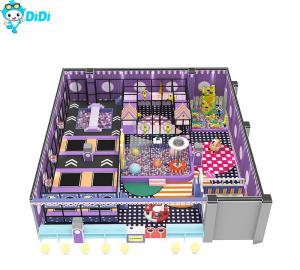 China Fully Functional Indoor Kids Amusement Park Pink Themed Playground wholesale