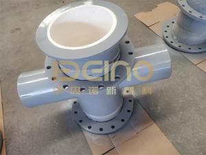 China Effective Wear and Corrosion Resistance Wear-Resistant Ceramic Lining Pipe Fittings wholesale