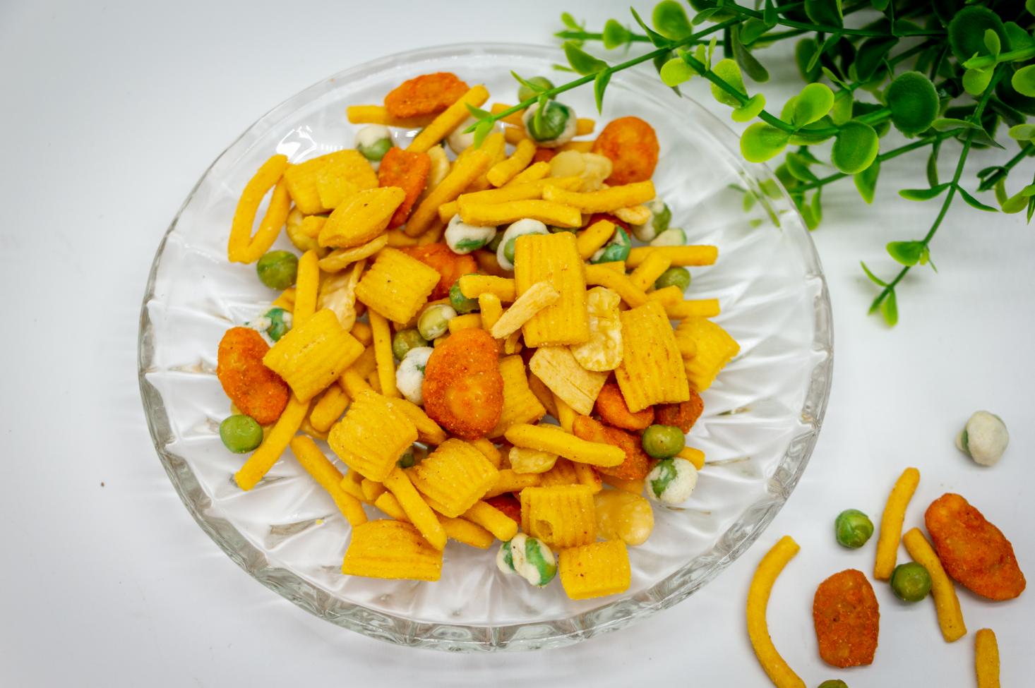Asian Thai Style Coated Peanut Snack Customized Assorted Nut Snack Mix