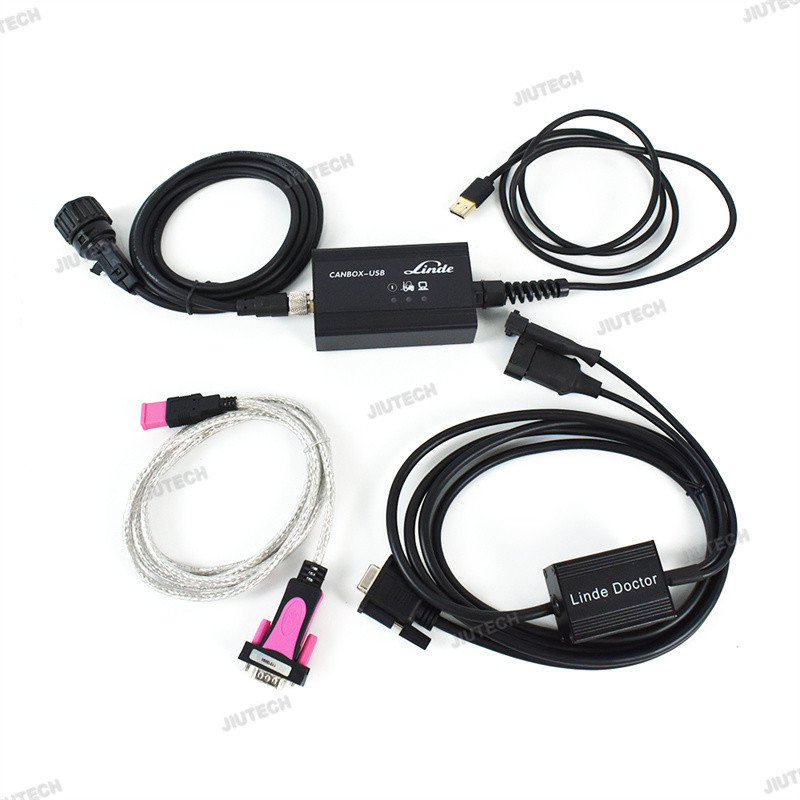 Forklift diagnosis scanner for linde canbox doctor with FZ G1 tablet linde pathfinder diagnostic software Linde forklift