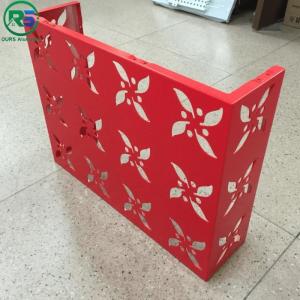 China Perforated Sheets Aluminum Metal Cover For Ac Unit Outdoor Protection Cover Fireproof wholesale
