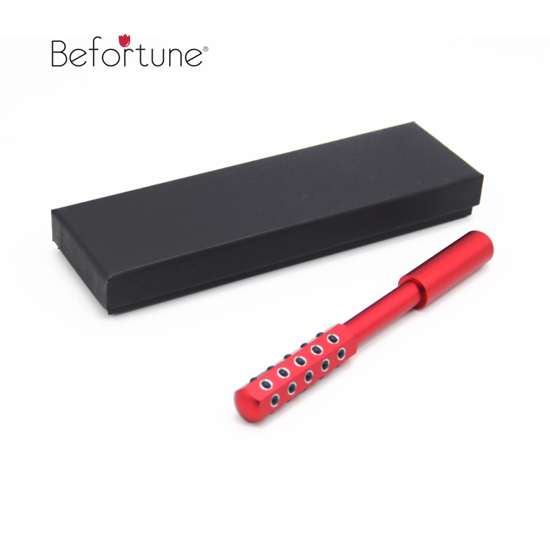 Skin Tightening Uplift Massaging Beauty Roller Wrinkle Remover Red Color