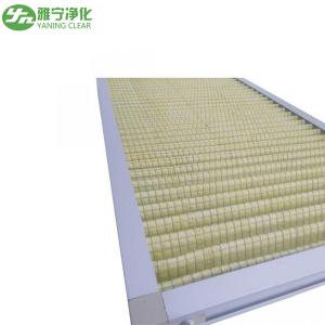 China Metal Washable Air Filter Corrugated Aluminum Mesh Air Filter wholesale