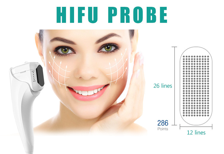 HIFU Focused Ultrasound Therapy with 4MHz Frequency hifu body slimming machine