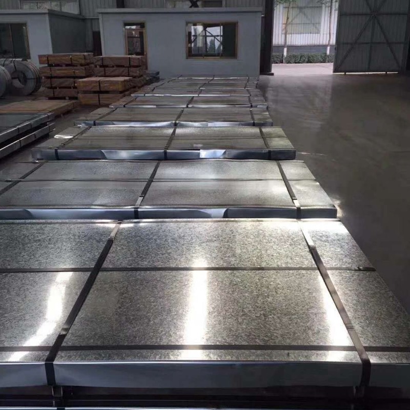 ASTM Z275 Dx51d Galvanized Steel Sheet Plate 0.35MM Plain Coated