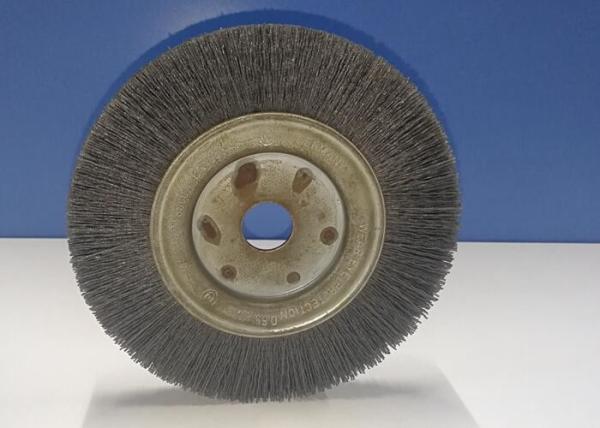 Deburring Abrasive Nylon Wheel Brush / Nylon Abrasive Filament Brushes High