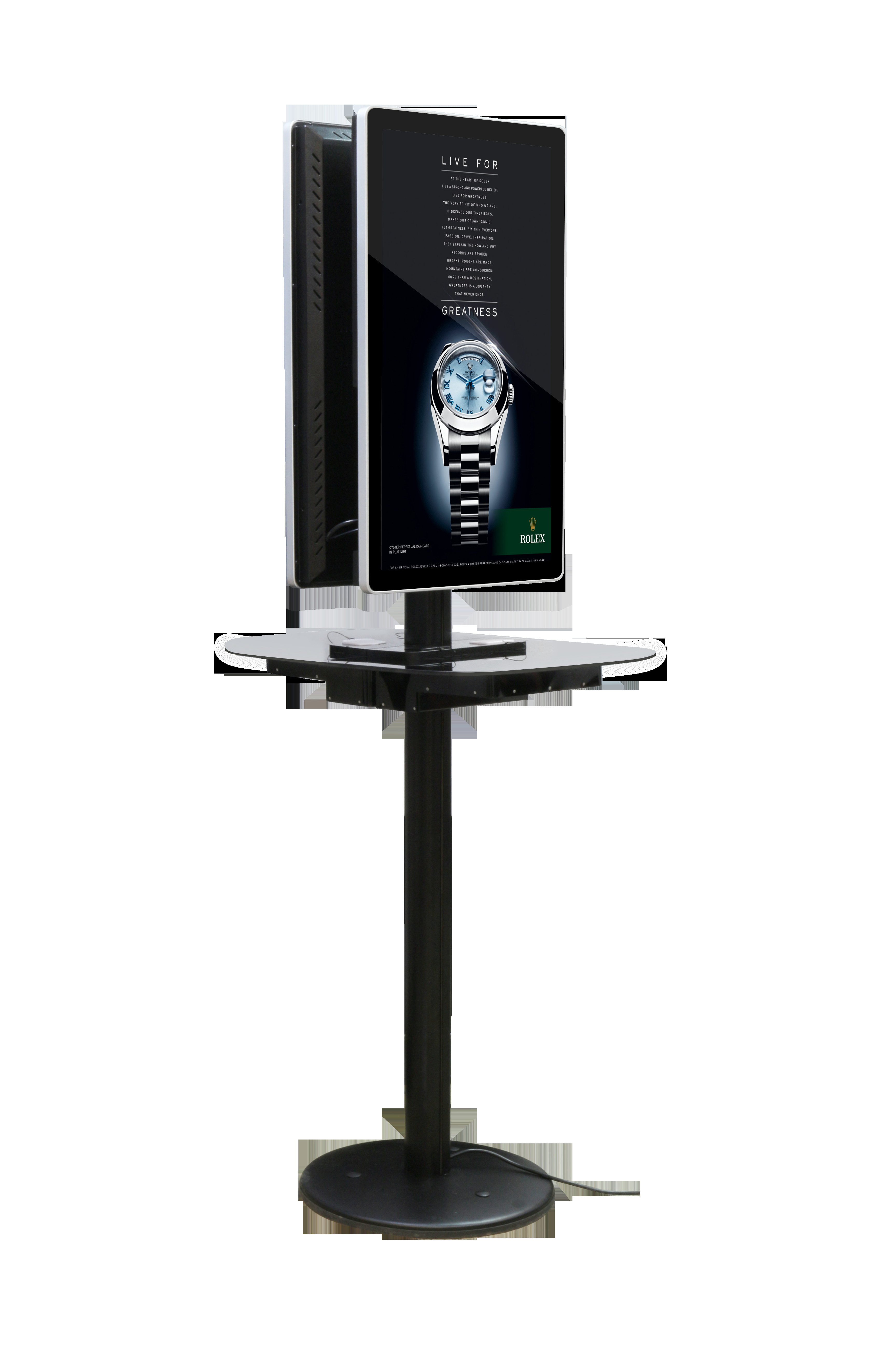 Coffee Shop Advertising Phone Power Charger Station 3 Years Warranty