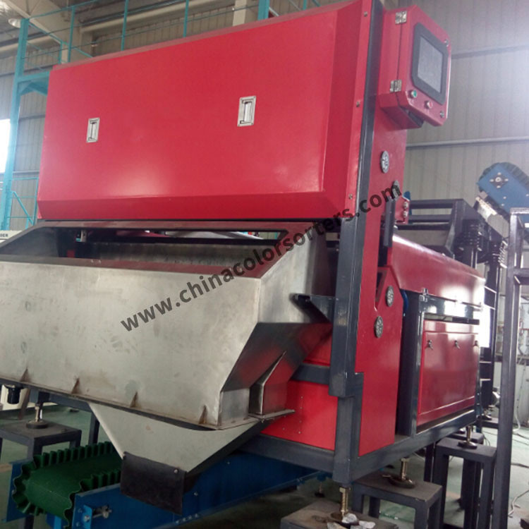 High output scree and mineral color sorter CCD camera mineral color sorter machine