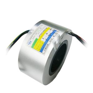 China Rotary Electrical Through Hole Slip Ring 300rpm Inner Diameter 70mm wholesale