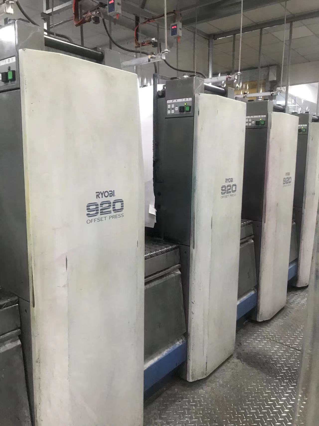 Flatbed Printer Plate Type Used Four Colour Offset Printing Machine 220000 KG With Accuracy