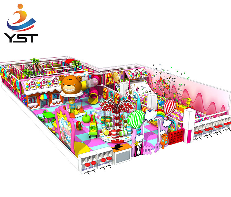 Multifunctional Indoor Soft Play Equipment Aluminum Casting Shape No Pollution