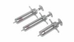 Lock Pin Sets 30ml Veterinary Metal Syringe Needle 15cm Pet Health Care