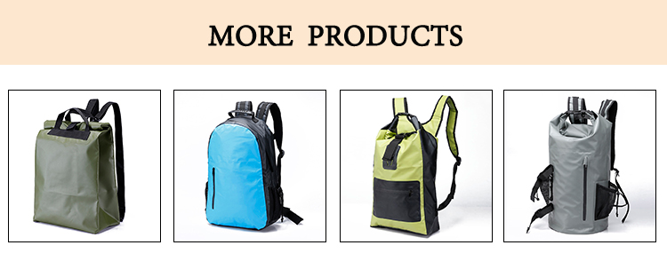 Custom TPU Outdoor Hiking Dry Backpack Waterproof Travel Duffel Bag