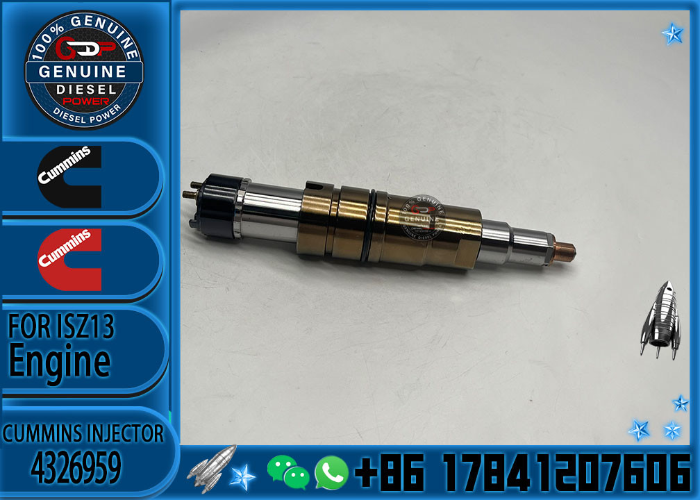 Construction Machinery PartsFuel Injector ForISZ13Diese2872056 4326989 2872284 4326959PXFor CUMMINS Diesel Engine