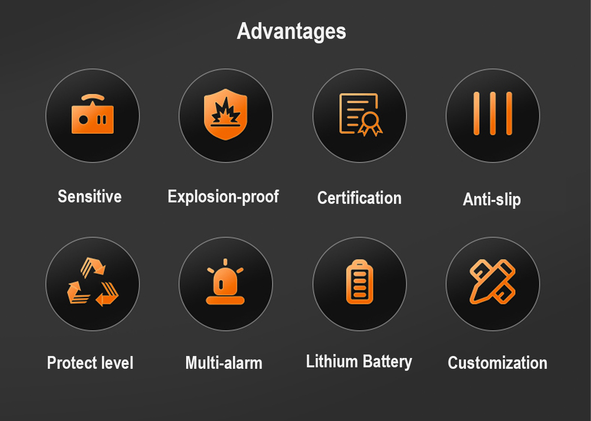LCD Co Zt100k Personal Gas Detector Detect Natural Gas