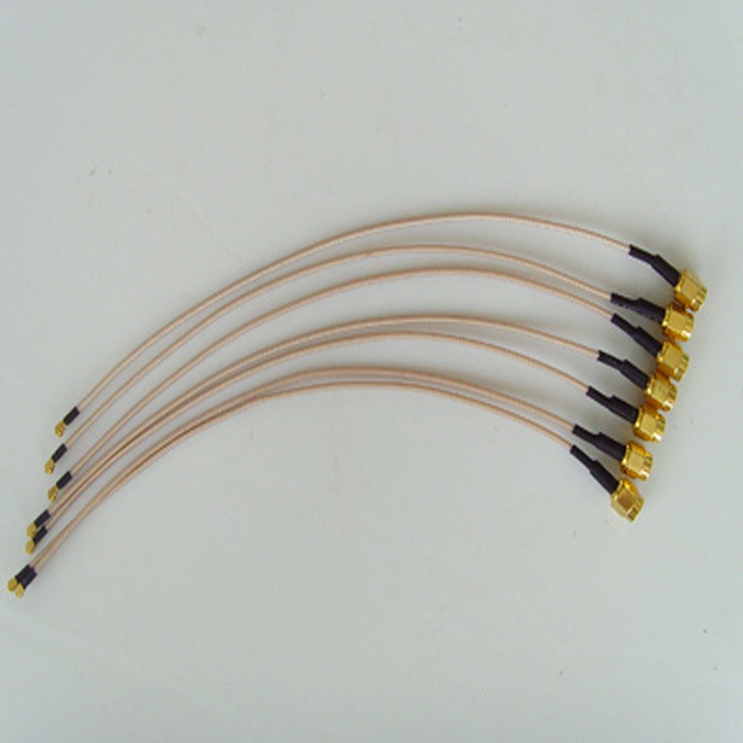 15cm Length Coaxial Pigtail Cable CRC9 to MMCX Cable RF Cable with SMA Female Connector