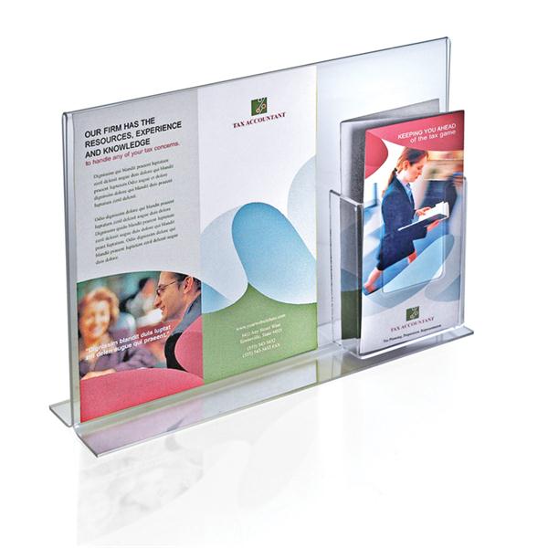 China suppier transparent acrylic display menu holder