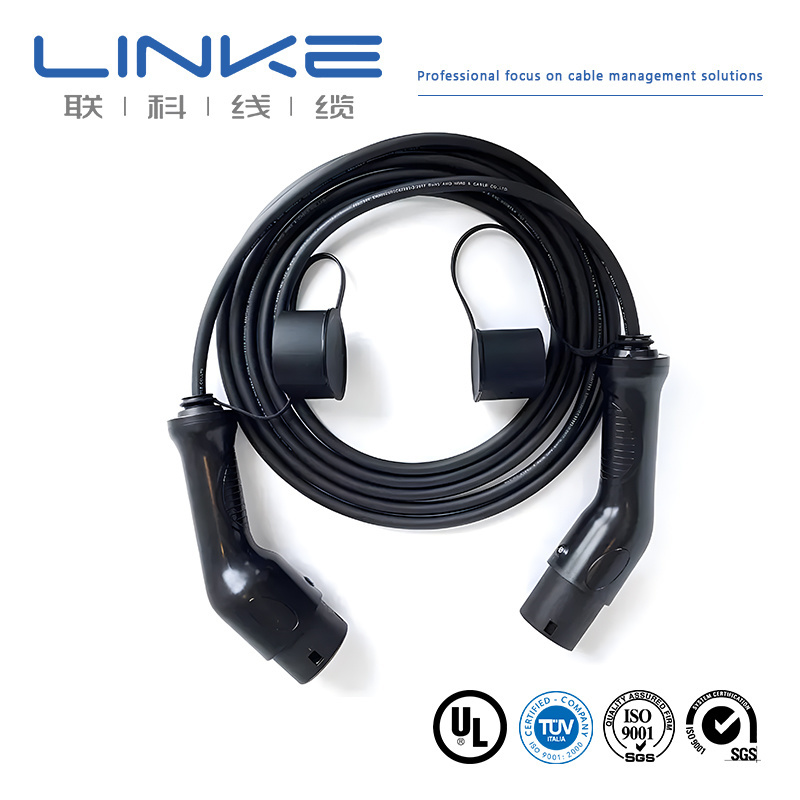 AC Station Connector Plug EV Car Battery Charging Cable Electric Vehicle Charger (16A 32A)