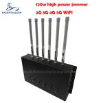 180w 6 Channels Indoor Signal Jammer 2G 3G 4G 5G GSM CDMA