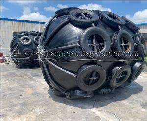 China Natural Rubber Marine Inflatable Fender Anti Explosion For Shipyard wholesale