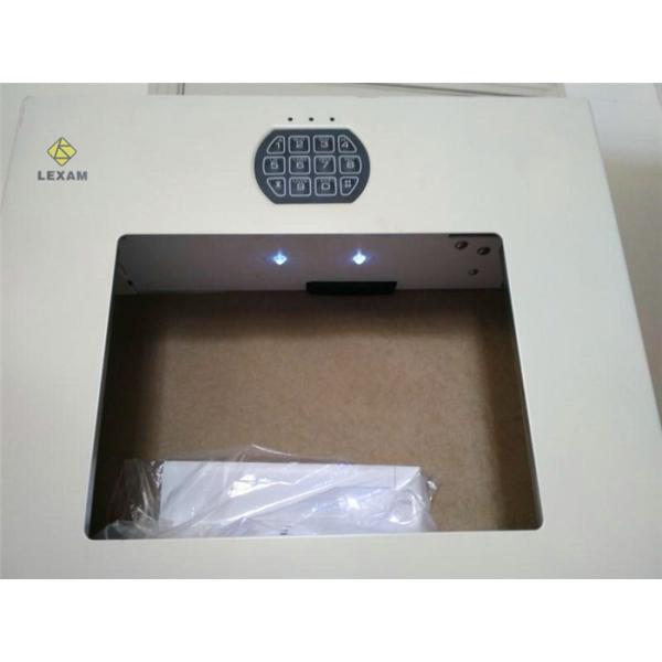 Steel Construction Keypad Wall Vault WV100 Bottom Secret Compartment For Home