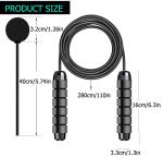 Durable 5.7 Inch Digital Ropeless Jump Rope Wireless Unisex