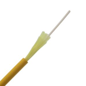 China 1 2 4 Core SM MM Gjfjv Optical Fiber Cable Indoor Tight Buffer Fiber Optic Cable wholesale