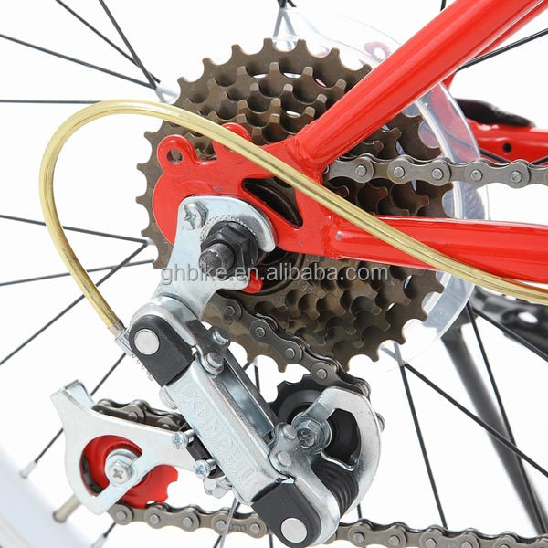 Double V Brake 20" Hi-Ten Steel Frame Folding Bicycle Chinese with Shimano 7 Speeds