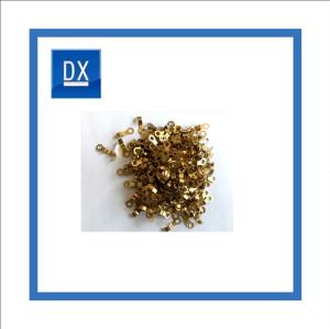 China Polishing 0.01mm Brass Stamping Electronic Parts wholesale