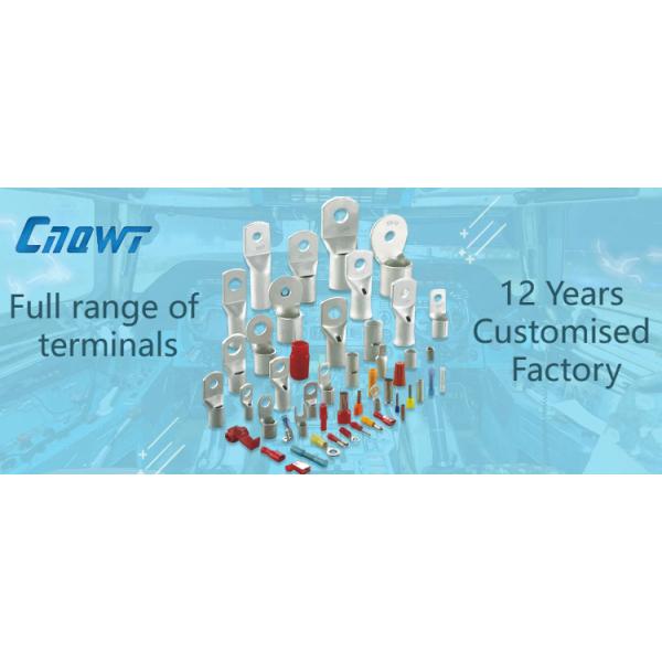 Nylon Insulated Sleeve 6.3Mm Crimp Faston Female Terminals Connector Spade Terminal Cable Lug