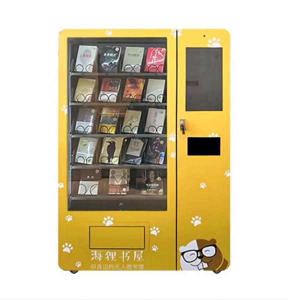 Convenient Metal Frame Newspaper Book Vending Machine International Standard,