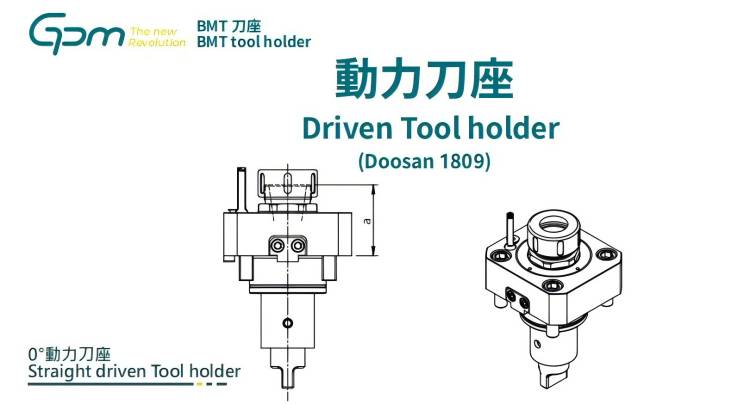 Bmt45 Bmt55 Bmt65 Live Tool Holders For Manufacturing Plant