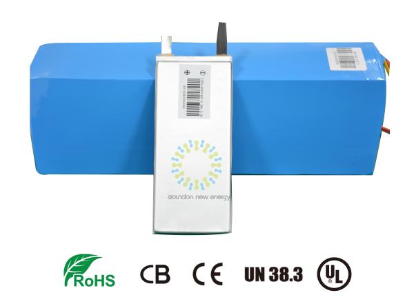 Rechargebale Electric Bike Battery Pack , High Discharge Efficiency E Bike