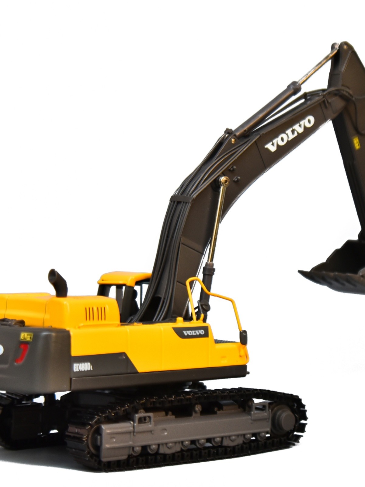 EC480DL Alloy Excavator Model Digger Simulation Construction Vehicle Collection Ornaments VOLVO