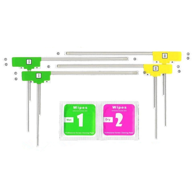DC 3.3-5.0V Supply Voltage Satellite Booster GPS Combo ISDB-T Film Car TV Antenna