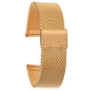 China PVD 24mm Metal Watch Band , ROHS Stainless Steel Watch Bracelet wholesale