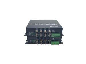 China 8-CH Cvi Tvi Ahd Fiber extender 1080P Fiber Optic Video Converter Fiber Optic Video Transmitter 720p/1080p wholesale